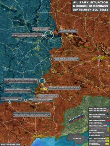 Military Situation In Donbass On September 20, 2023 (Map Update)