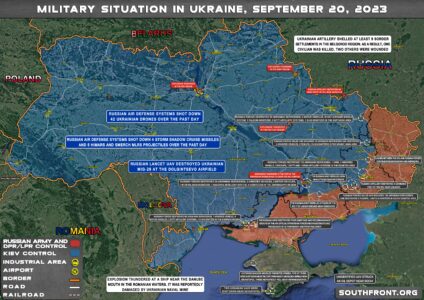Military Situation In Ukraine On September 20, 2023 (Map Update)