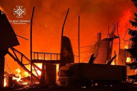Massive Combine Attack Destroyed Ukrainian Facilities Throughout The Country