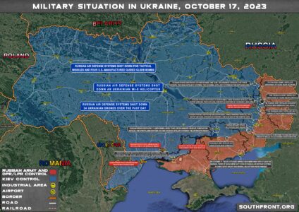Military Situation On Ukrainian Frontlines On October 17, 2023 (Map Update)