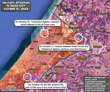 Israeli Forces Advance In The Gaza Strip (Map Update)