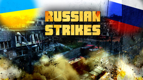 New Wave Of Russian Strikes Hit Ukrainian Military Facilities