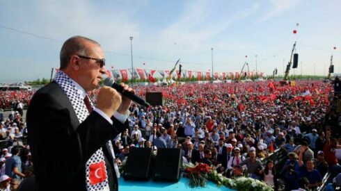 Erdogan Vows To Get Israel Branded As "War Criminal" State, Also Blames West For Gaza "Massacre"