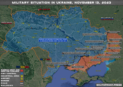 Military Situation In Ukraine On November 13, 2023 (Map Update)