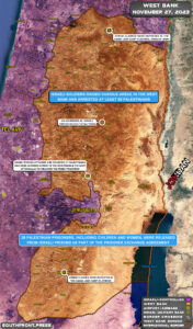 Military Situation In Gaza Strip And West Bank On November 27, 2023 (Map Update)