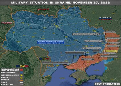 Military Situation In Ukraine On November 27, 2023 (Map Update)