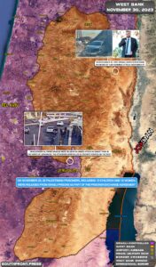 Military Situation In Gaza Strip, West Bank On November 30, 2023 (Map Update)