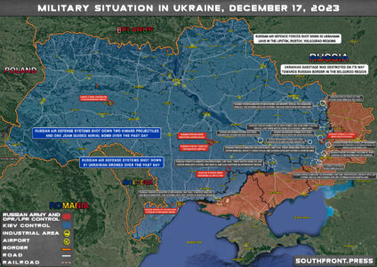 Military Situation In Ukraine On December 17, 2023 (Map Update)