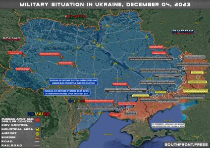 Military Situation In Ukraine On December 4, 2023 (Map Update)
