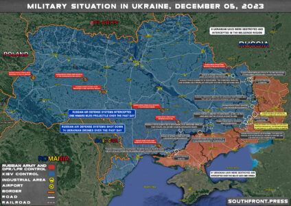 Military Situation In Ukraine On December 5, 2023 (Map Update)