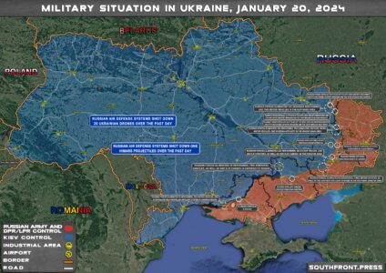 Military Situation In Ukraine On January 20, 2024 (Map Update)