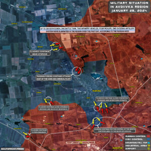 Ukrainian Forces Attempt Counterattacks In Avdeevka, DPR (Map Update, Video)