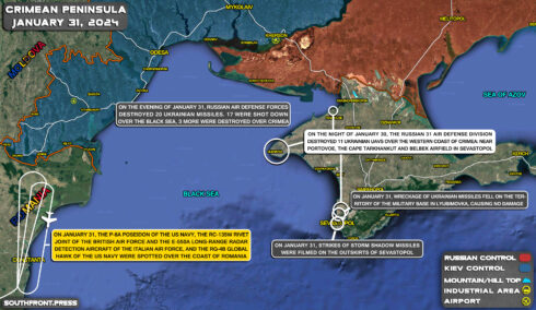 NATO And Ukraine Targeted Crimea With Dozens Of Missiles (Video, Map Update)
