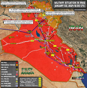 Military Situation In Iraq On January 3, 2024 (Map Update)