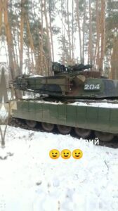 In Video: Abrams Tanks Are Equipped With Active Armor In Ukraine