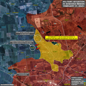 Military Situation In Avdiivka Region On February 17, 2024 (Map Update)