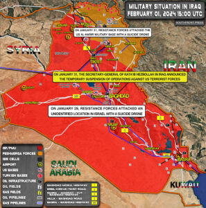 Military Situation In Iraq On February 1, 2024 (Map Update)