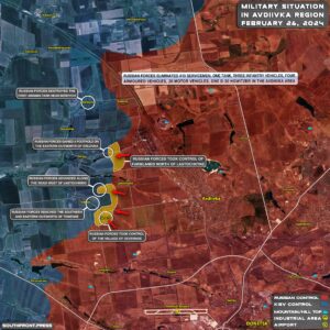 Military Situation On Ukrainian Frontlines On February 26, 2024 (Map Update)