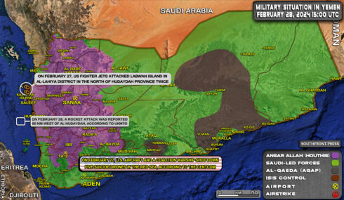 Military Situation In Yemen On February 28, 2024 (Map Update)