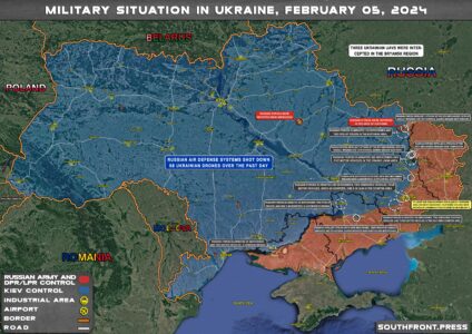 Military Situation In Ukraine On February 5, 2024 (Map Update)
