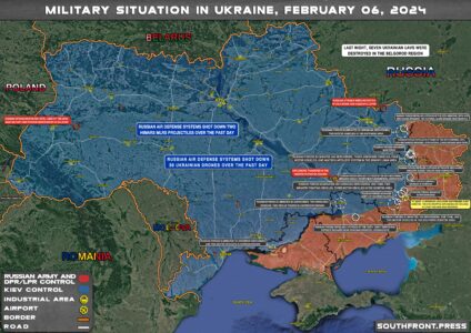 Military Situation In Ukraine On February 6, 2024 (Map Update)