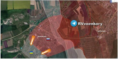 Russian Forces Complete Assault In Ivanovskoe, Approaching Chasov Yar (18+)