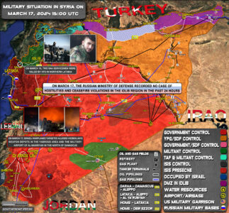 Military Situation In Syria On March 17, 2024 (Map Update)