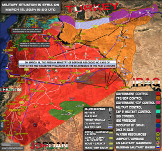Military Situation In Syria On March 18, 2024 (Map Update)