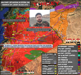 Military Situation In Syria On March 27, 2024 (Map Update)