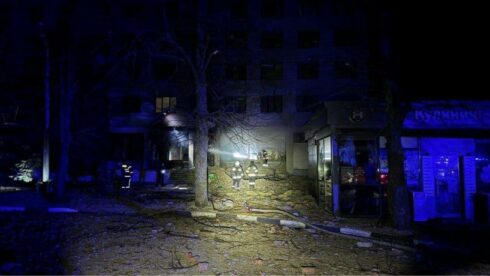 Russian Night Strike Destroyed Another 'Hotel' In Kharkiv