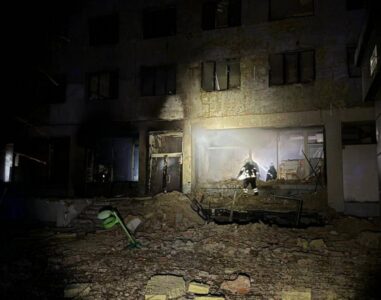 Russian Night Strike Destroyed Another 'Hotel' In Kharkiv