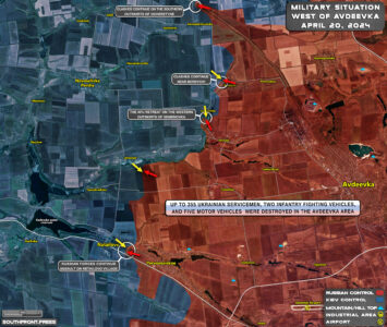 Military Situation On Ukrainian Frontlines On April 20, 2024 (Map Update)