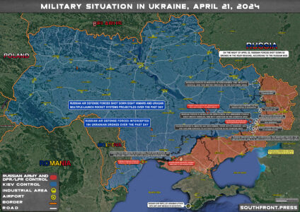 Military Situation On Ukrainian Frontlines On April 21, 2024 (Map Update)
