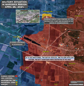 Ukrainian Strongholds Fall Like Dominos Around Avdeevka (Video, Map Update)