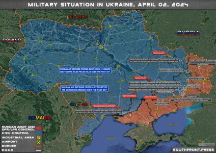 Military Situation On Ukrainian Frontlines On April 2, 2024 (Map Update)