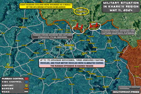 Russian Army Advancing In Two Directions In Kharkiv Region