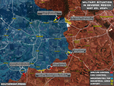 All Fronts Moving: Russian Army Took Control Of Belogorovka In Seversk Direction (Map Update)
