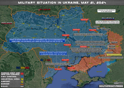 Military Situation On Ukrainian Frontlines On May 21, 2024 (Map Update)