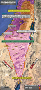Military Situation In Palestine On May 22, 2024 (Map Update)
