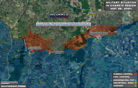 Military Situation On Ukrainian Frontlines On May 25, 2024 (Map Update)