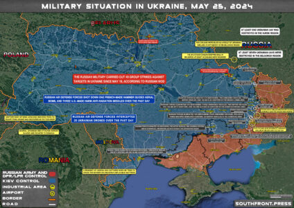 Military Situation On Ukrainian Frontlines On May 25, 2024 (Map Update)