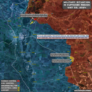 Military Situation On Ukrainian Frontlines On May 3, 2024 (Map Update)