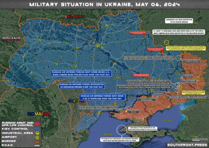 Military Situation On Ukrainian Frontlines On May 6, 2024 (Map Update)
