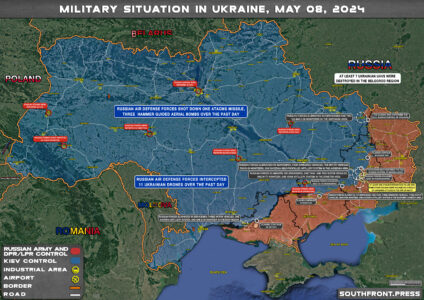 Military Situation On Ukrainian Frontlines On May 8, 2024 (Map Update)