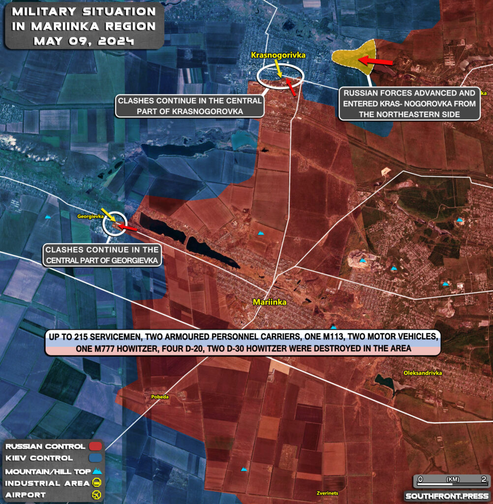 Military Situation On Ukrainian Frontlines On May 9, 2024 (Maps Update)