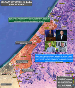 Military Situation In Gaza Strip On June 10, 2024 (Map Update)