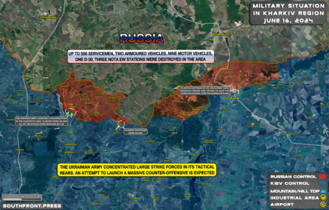 Military Situation On Ukrainian Frontlines On June 16, 2024 (Map Update)