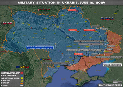 Military Situation On Ukrainian Frontlines On June 16, 2024 (Map Update)