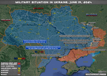 Military Situation On Ukrainian Frontlines On June 19, 2024 (Maps Update)