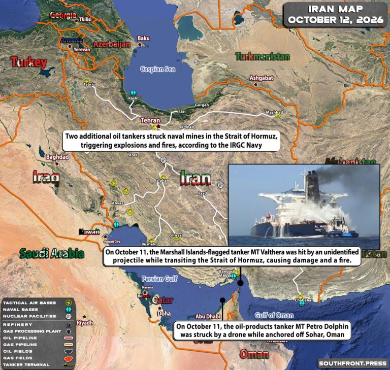 Military Situation In Iran On October 12, 2026 (Map Update)